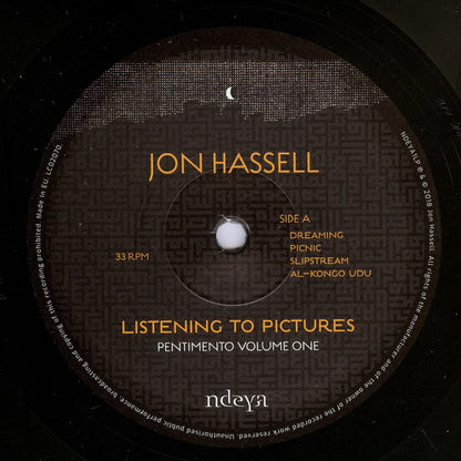 Jon Hassell : Listening To Pictures (Pentimento Volume One) (LP, Album)