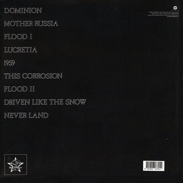 The Sisters Of Mercy : Floodland (LP, Album, RE)