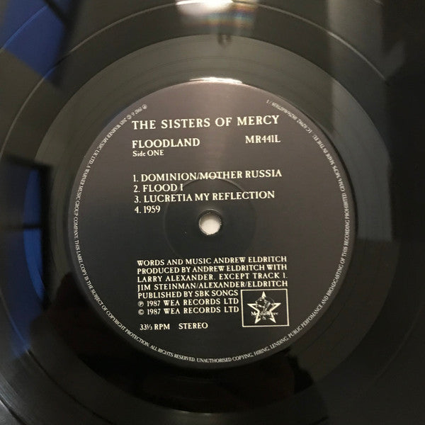 The Sisters Of Mercy : Floodland (LP, Album, RE)