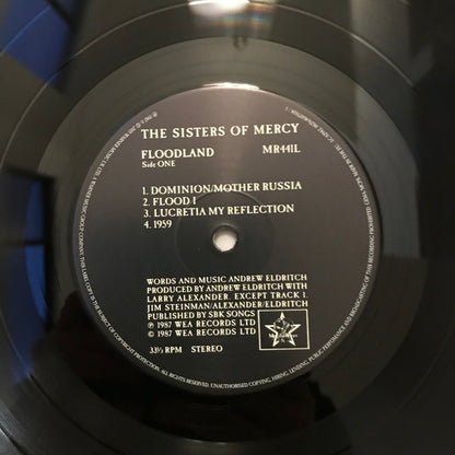 The Sisters Of Mercy : Floodland (LP, Album, RE)