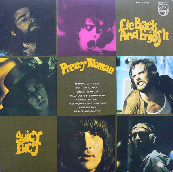 Juicy Lucy : Lie Back And Enjoy It (LP, Album, Promo)