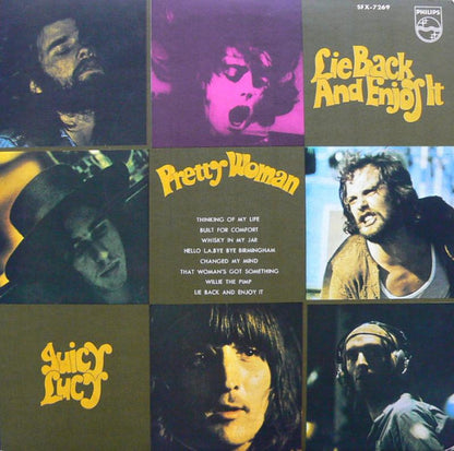 Juicy Lucy : Lie Back And Enjoy It (LP, Album, Promo)