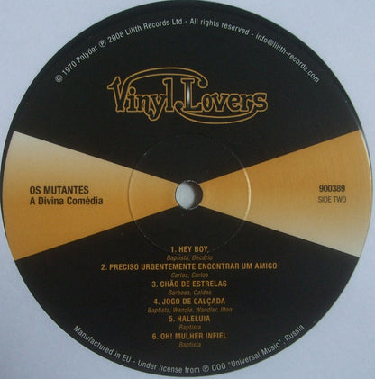 Mutantes* : A Divina Comédia Ou Ando Meio Desligado (LP, Album, RE)