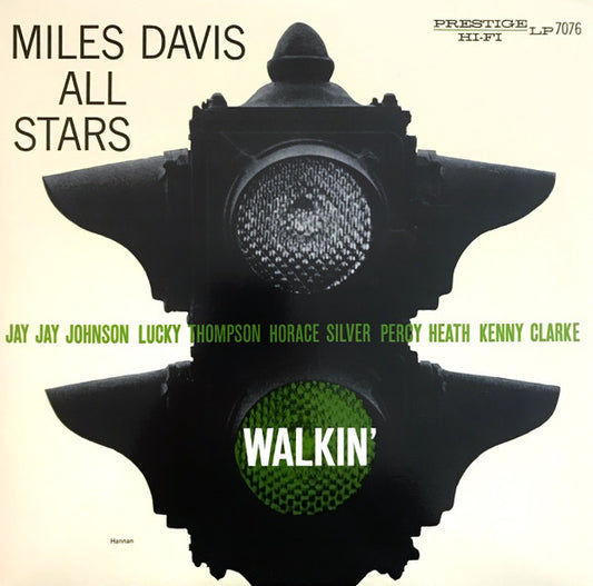 Miles Davis All Stars : Walkin' (LP, Album, Mono, RE, RP, RTI)