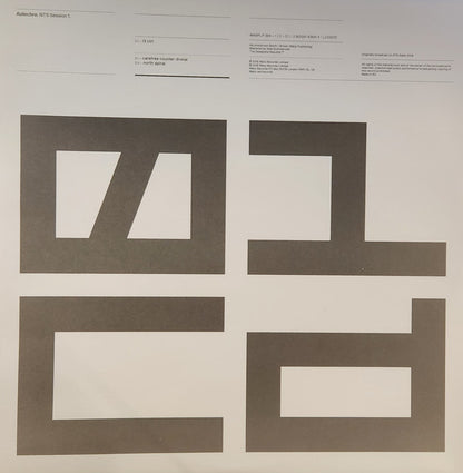 Autechre : NTS Session 1 (3xLP)