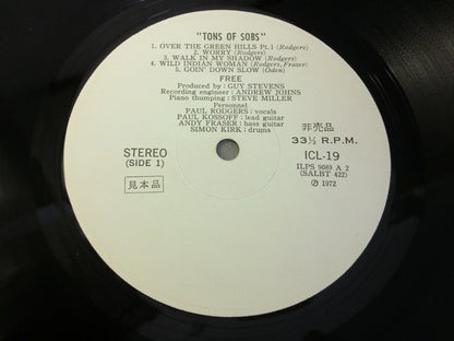Free : Tons Of Sobs (LP, Album, Promo)