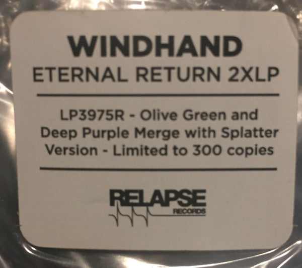 Windhand : Eternal Return (2xLP, Album, Oli + Box, Dlx, Ltd)