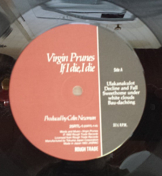 Virgin Prunes : ... If I Die, I Die (LP, Album)