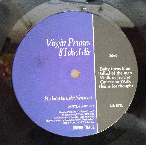 Virgin Prunes : ... If I Die, I Die (LP, Album)