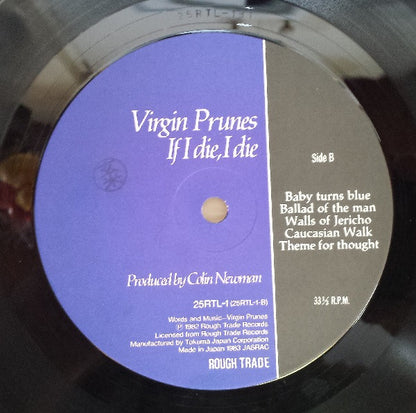 Virgin Prunes : ... If I Die, I Die (LP, Album)
