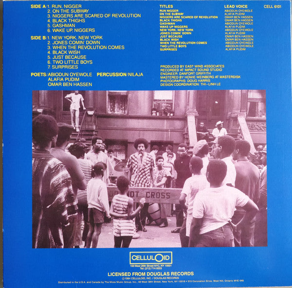The Last Poets : The Last Poets (LP, Album)