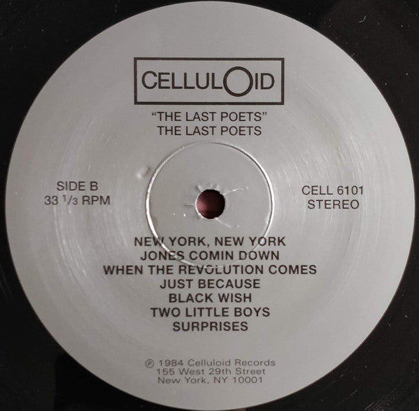 The Last Poets : The Last Poets (LP, Album)