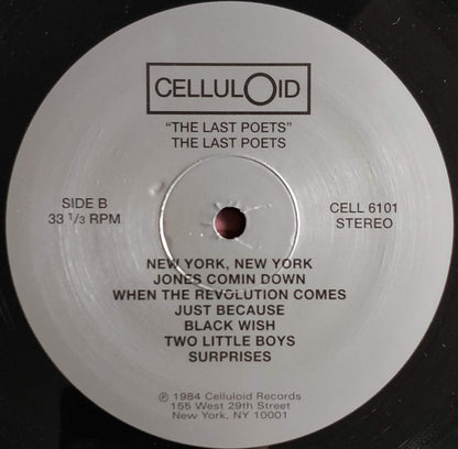 The Last Poets : The Last Poets (LP, Album)