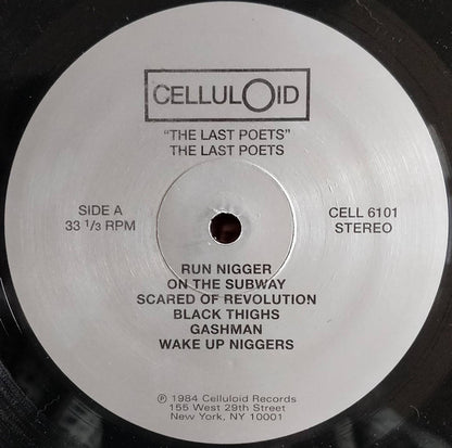 The Last Poets : The Last Poets (LP, Album)