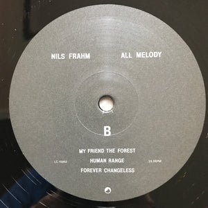 Nils Frahm : All Melody (2xLP, Album)