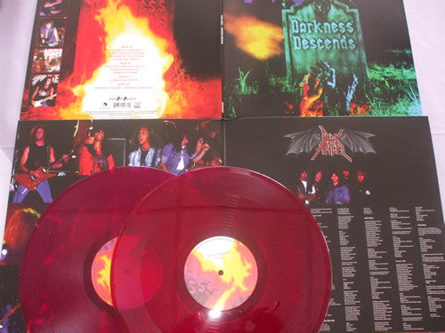 Dark Angel (3) : Darkness Descends (2xLP, Album, RE, Pur)