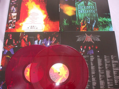 Dark Angel (3) : Darkness Descends (2xLP, Album, RE, Pur)