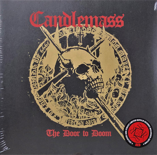 Candlemass : The Door To Doom (2xLP, Album, Dlx, Ltd, Red)