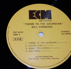 Bill Connors : Theme To The Gaurdian (LP, Album)
