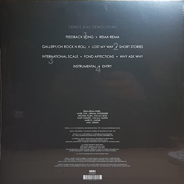 Rema-Rema : Fond Reflections (Demos And Demolitions) (2xLP, Album)