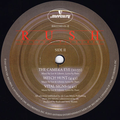 Rush : Moving Pictures (LP, Album, RE, RM, 180)