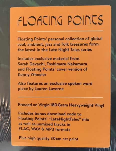 Floating Points : LateNightTales (2xLP, Comp, 180)