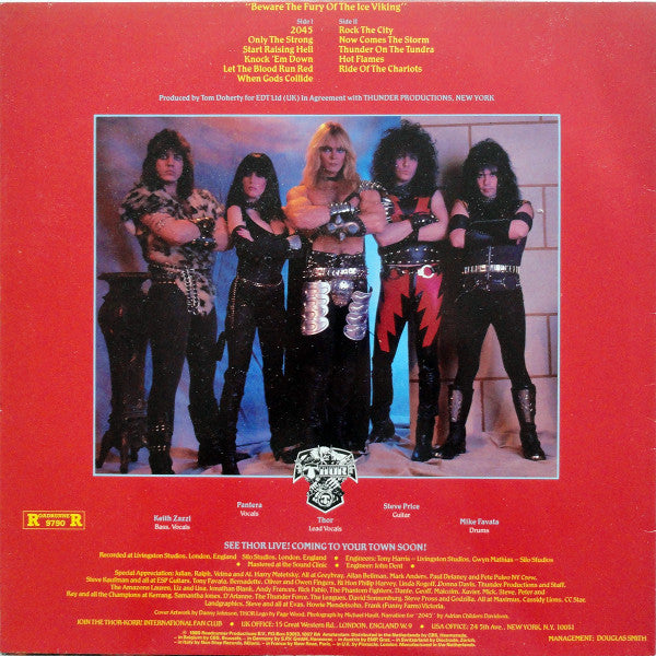 Thor (7) : Only The Strong (LP, Album)