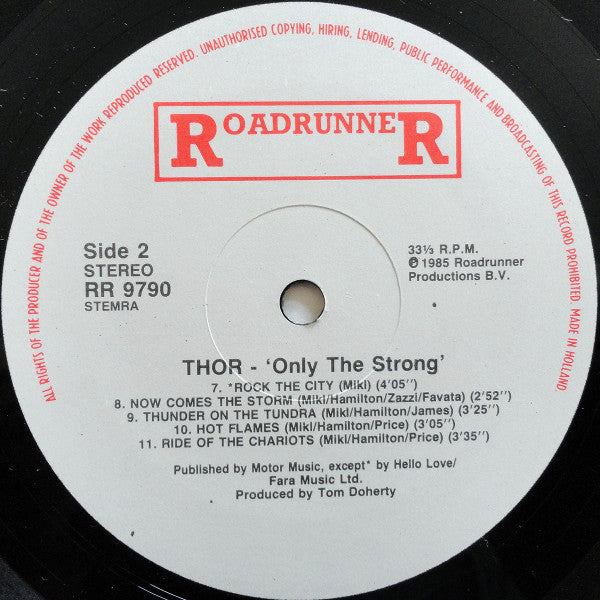 Thor (7) : Only The Strong (LP, Album)