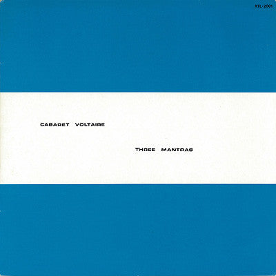 Cabaret Voltaire : Three Mantras (12", EP)