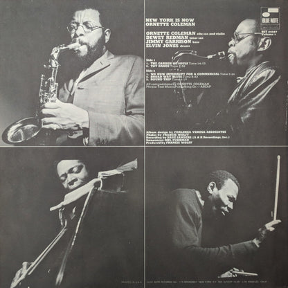 Ornette Coleman : New York Is Now! (LP, Album, Uni)