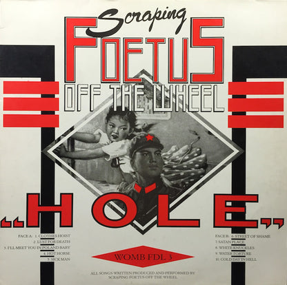 Scraping Foetus Off The Wheel* : Hole (LP, Album)