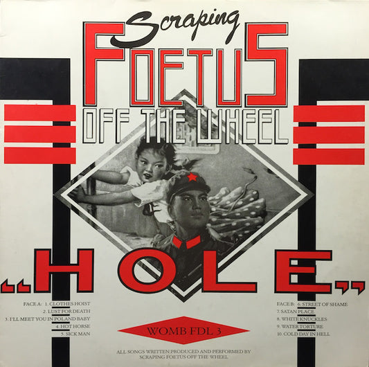 Scraping Foetus Off The Wheel* : Hole (LP, Album)