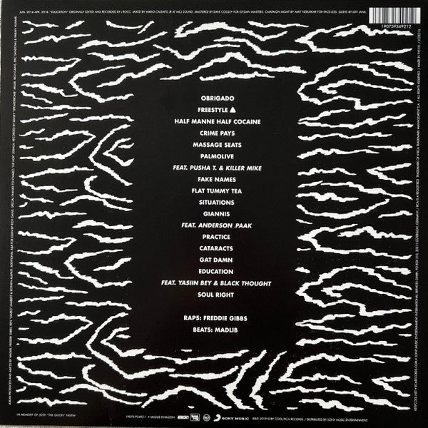 Freddie Gibbs & Madlib : Bandana (LP, Album)