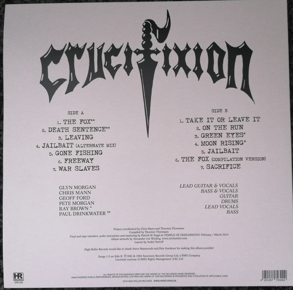 Crucifixion (2) : After The Fox (LP, Comp, Ltd)