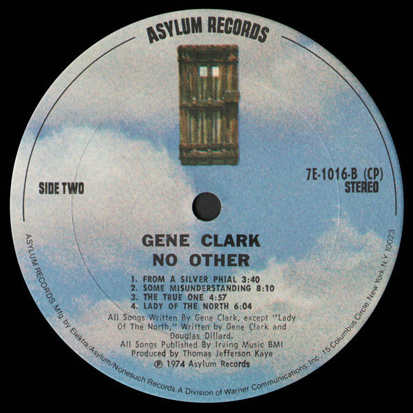 Gene Clark : No Other (LP, Album, CP )