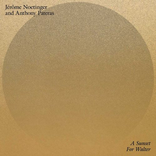 Jérôme Noetinger And Anthony Pateras : A Sunset For Walter  (LP)