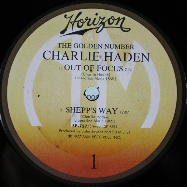 Charlie Haden : The Golden Number (LP, Album, uni)