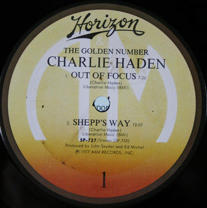 Charlie Haden : The Golden Number (LP, Album, uni)