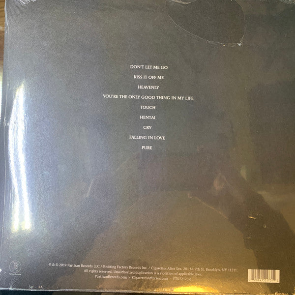 Cigarettes After Sex : Cry (LP, Album)