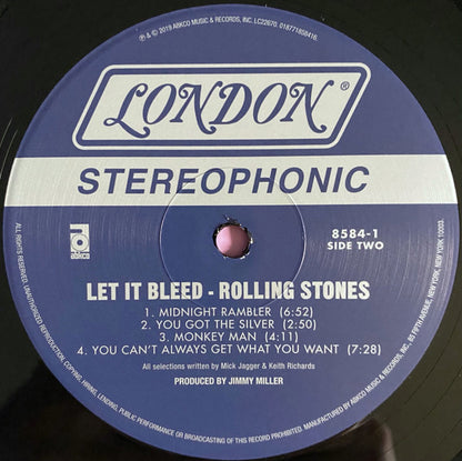 Rolling Stones* : Let It Bleed (LP, Album, RE, RM, 50t)