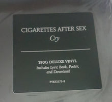 Load image into Gallery viewer, Cigarettes After Sex : Cry (LP, Album, Dlx, Ltd, Foi)