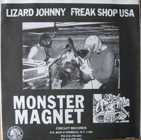 Monster Magnet : Lizard Johnny (7", Single)