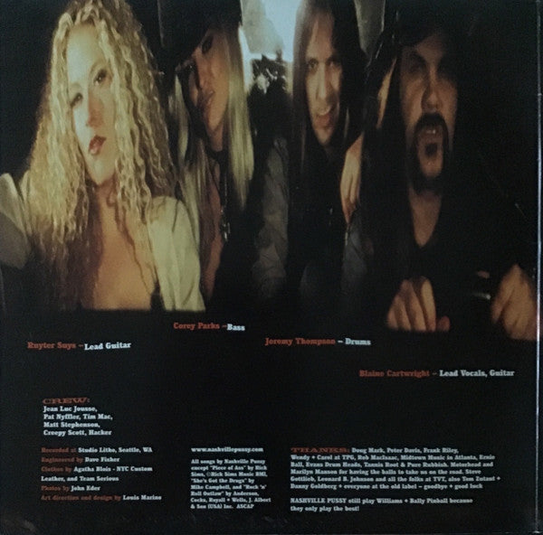 Nashville Pussy : High As Hell (LP, Album)