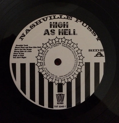 Nashville Pussy : High As Hell (LP, Album)
