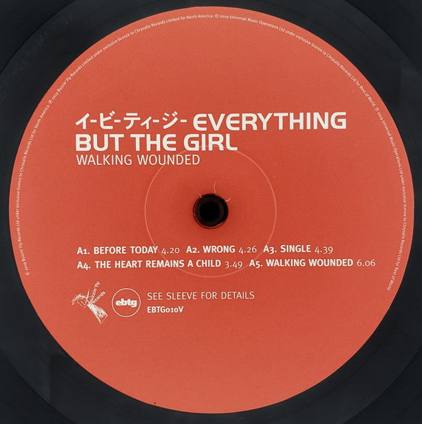 Everything But The Girl : Walking Wounded (LP, Album, RE, 180)