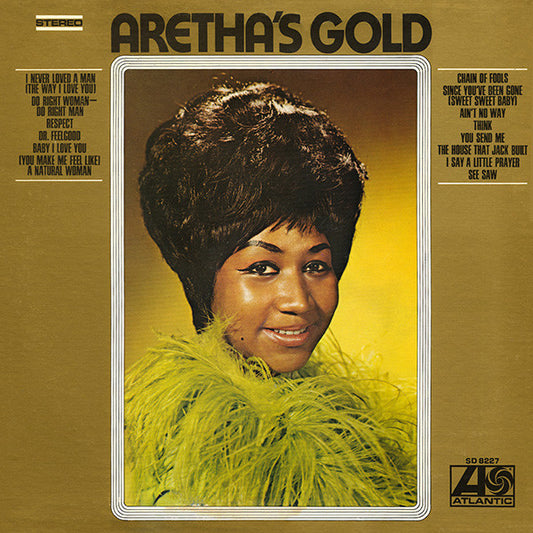 Aretha Franklin : Aretha's Gold (LP, Comp, RE)