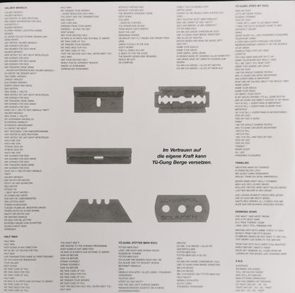 Einstürzende Neubauten : 1/2 Mensch (LP, Album, RE, RP)
