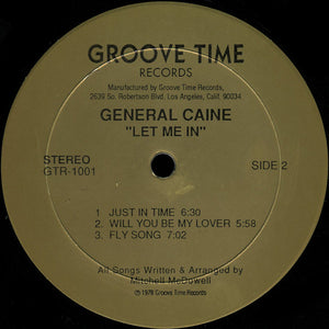 General Caine : Let Me In (LP, Album)