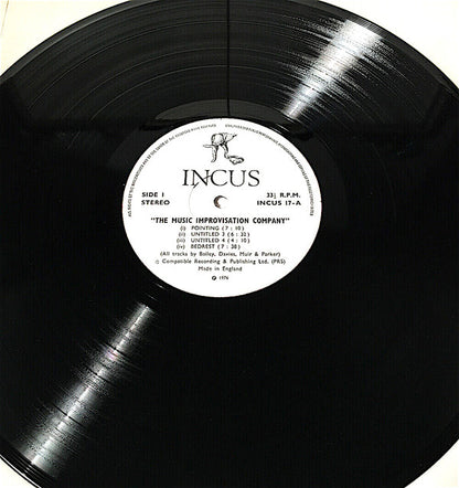 The Music Improvisation Company : 1968-1971 (LP, Album)