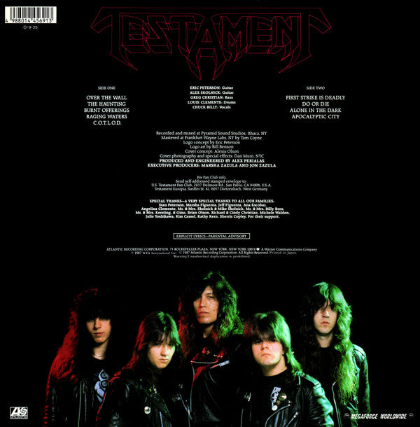 Testament (2) : The Legacy (LP, Album)